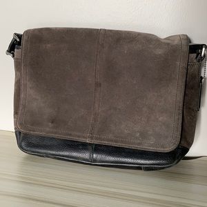 Coach Suede Messenger Bag